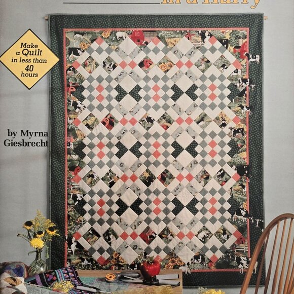 Strip Quilts In A Hurry American School Of Needlework 1994 Book Number 4153 - Picture 6 of 12